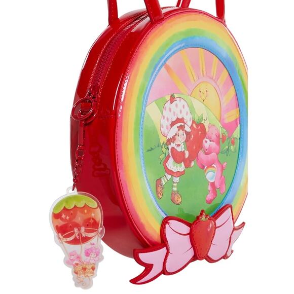 Dolls Kill x Care Bears x Strawberry Shortcake Rainbow Sunshine Shoulder Bag NWT - Picture 8 of 8
